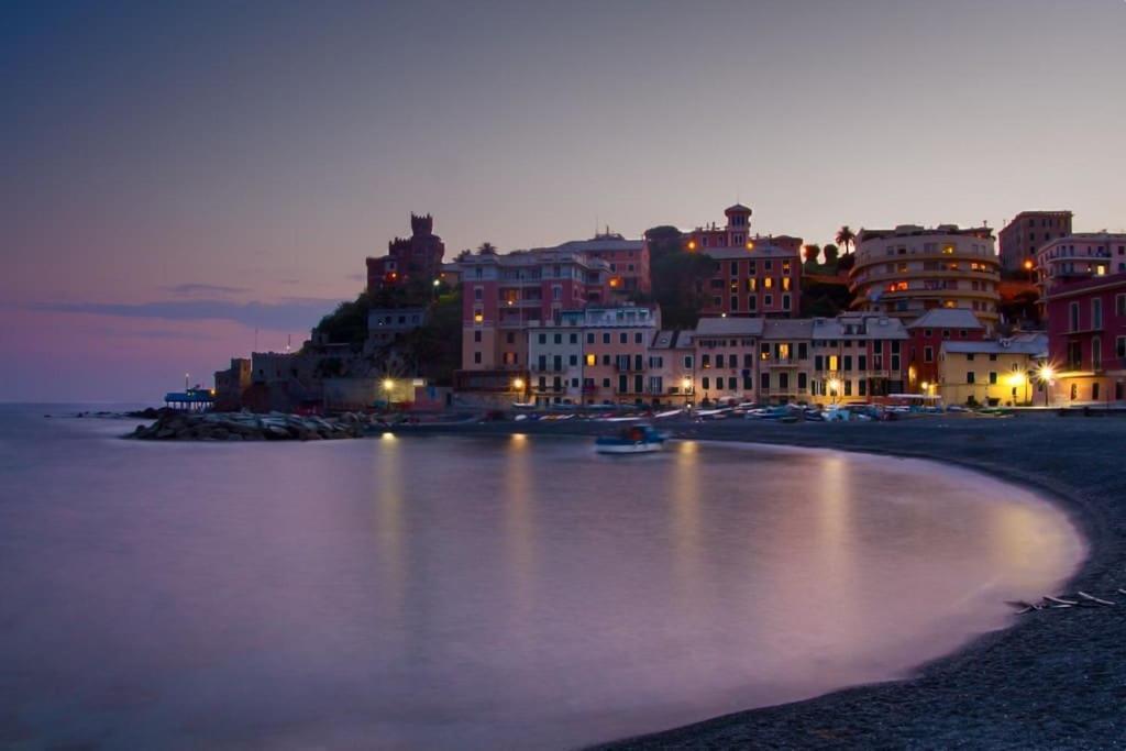 Pisi Home, 2 Min Dalla Spiaggia E Dall' Ospedale Gaslini Genua Exterior foto
